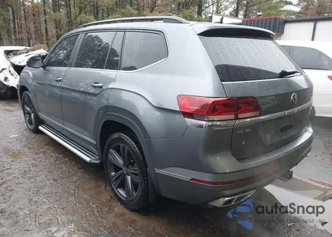2021 Volkswagen Atlas 3.6L V6 Se W/Technology R-Line from USA, damaged, VIN 1V2RR2CA8MC506269